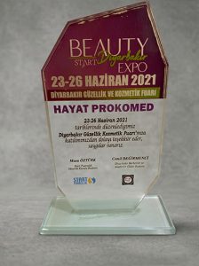 Beauty Expo 2021 Katılım Plaketi