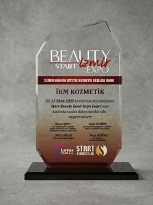2022 Beauty Expo İzmir Katılım Plaketi
