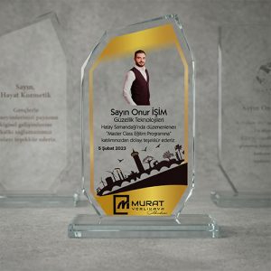 Murat Yerlikaya Master Class Eğitim Programı Plaketi