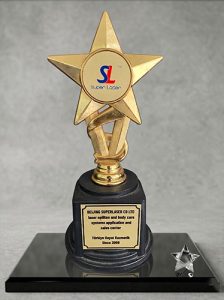 Superlaser Global Partner Plaketi